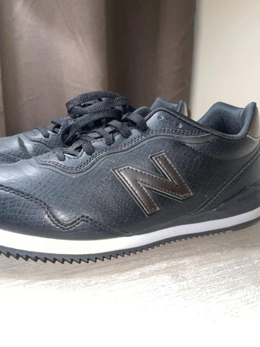 New Balance Women's Black Low-Profile Sneaker